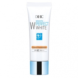 Dhc 完美淨白防曬底粧系列 完美淨白防曬粉底霜spf41 Pa 商品介紹 使用心得